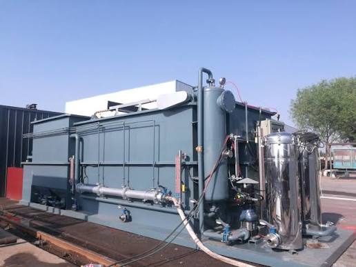 Dissolved Air Flotation Horizontal Flow System