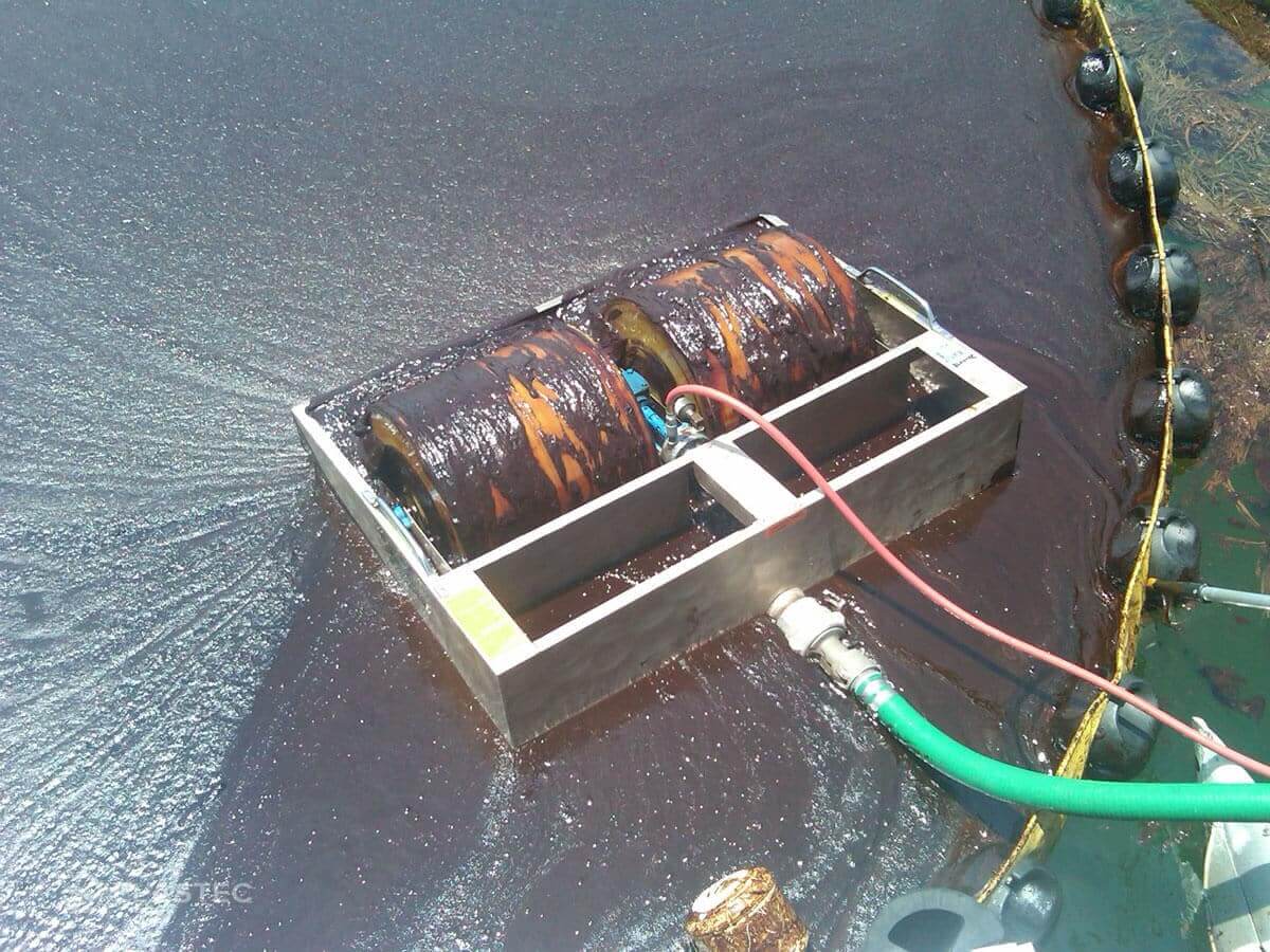 Floating Oil Drum Skimmer
